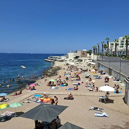 Spacious Bugibba Seafront Free Parking & Wifi Ferienhaus St. Paul's Bay
